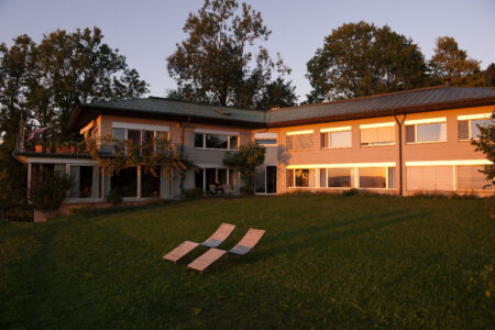 Uebersetzerhaus Looren Abendlicht Foto Anina Lehmann 2016