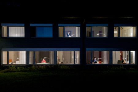 Uebersetzerhaus Looren Nachtstimmung Foto Anina Lehmann 2016